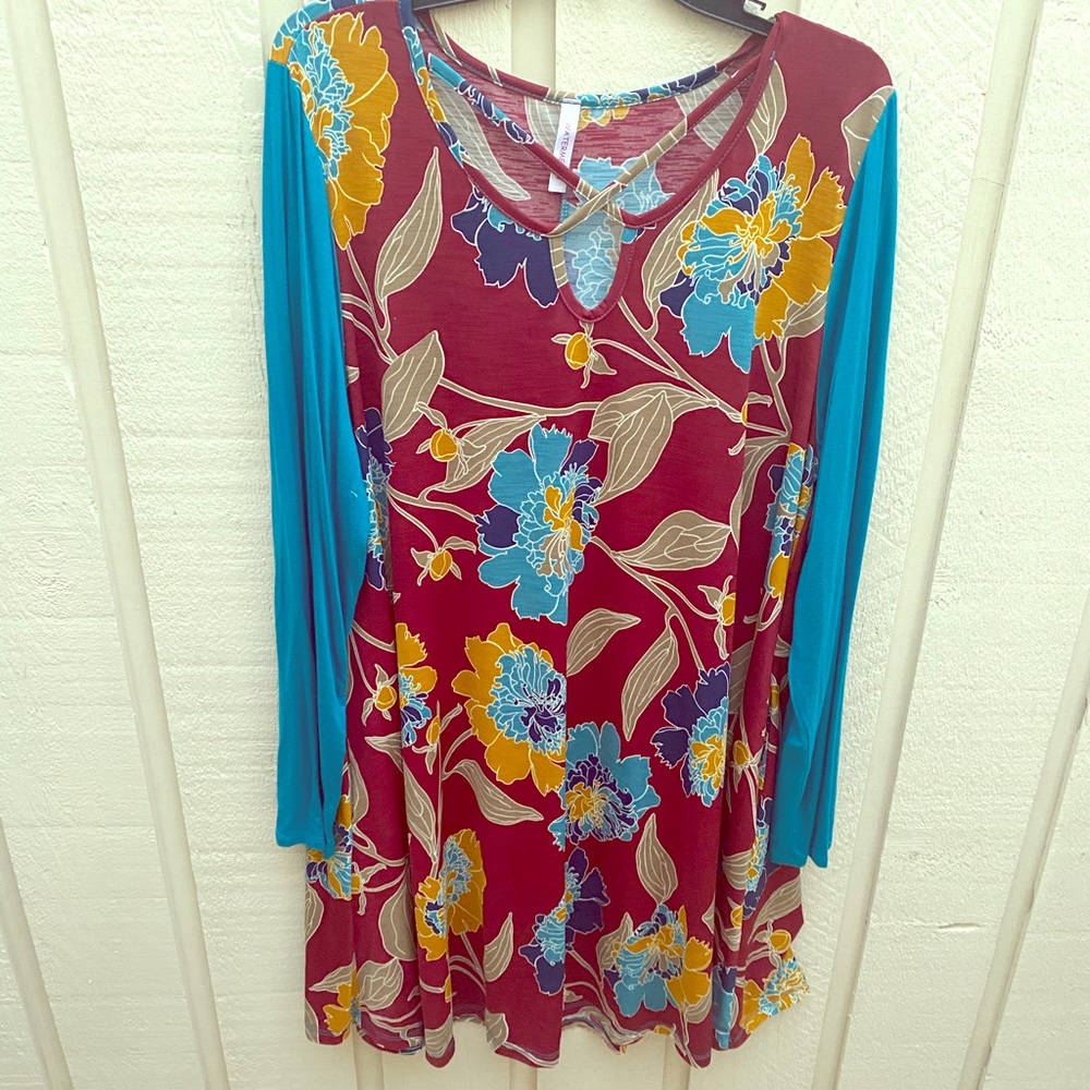 🌻 Long sleeve shift dress 3X
